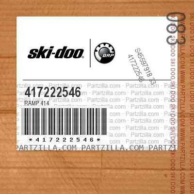 Ski-Doo New OEM Pulley System Ramp 417222546 