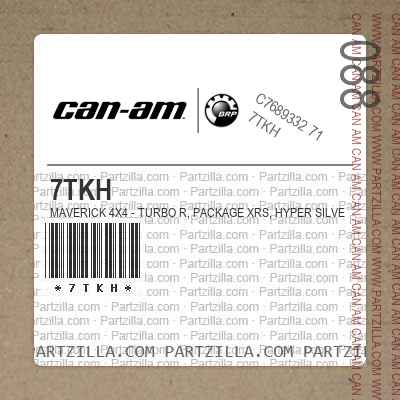 7TKH Maverick 4X4 - Turbo R, Package XRS, Hyper Silver.. International
