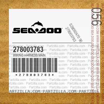 Sea Doo    WIRING HARNESS   Partzilla.com