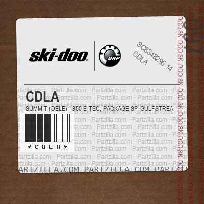 CDLA SUMMIT (DELE) - 850 E-TEC, Package SP, Gulfstream Blue, Gulfstream Blue.. North America