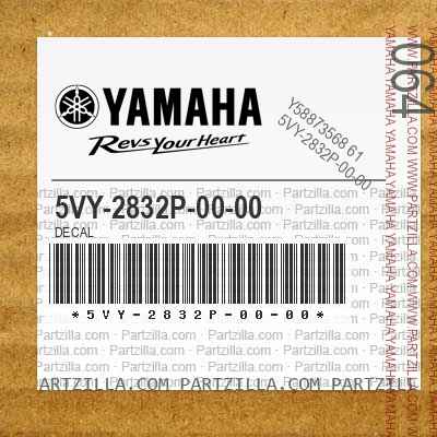 5VY-2832P-00-00 DECAL