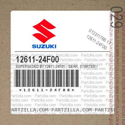 Suzuki Gear Starter I 12611-24F01 New Oem 