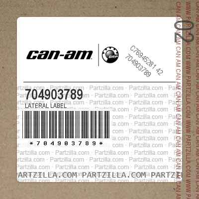 704903789 Lateral Label