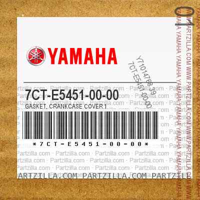 YAMAHA ENGINE CRANKCASE GASKET 7CT-E5451-00-00 