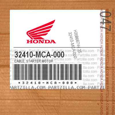 32410-MCA-000 CABLE, STARTER MOTOR