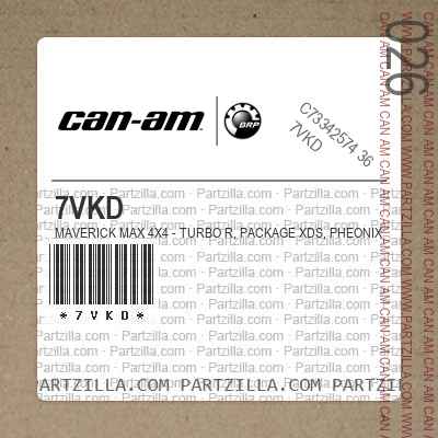 7VKD Maverick MAX 4X4 - Turbo R, Package XDS, Pheonix Orange.. North America