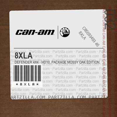 8XLA Defender 4X4 - HD10, Package Mossy Oak Edition, Camo, Smart-Lok.. North America