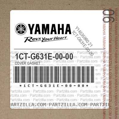 1CT-G631E-00-00 COVER GASKET