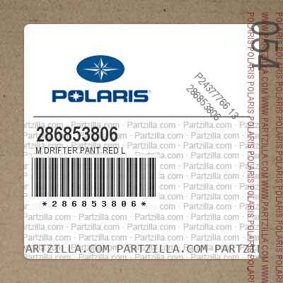 Polaris New OEM M Drifter Pant Red 3Xl 286853814 