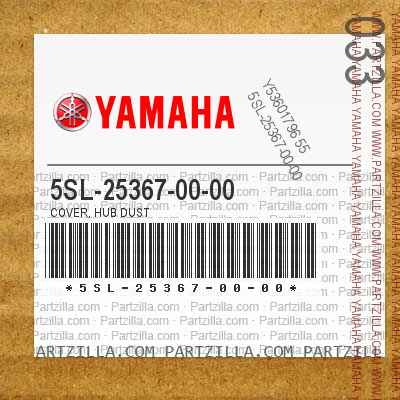 OEM YAMAHA Cover New Hub Dust $3 5SL-25367-00-00 See Description For Models