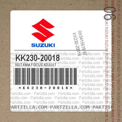 KK230-20018 NUT,4MM,FOCUS ADJUST