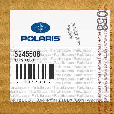 Genuine OEM Part 5245508 Polaris Brake Band Qty 1