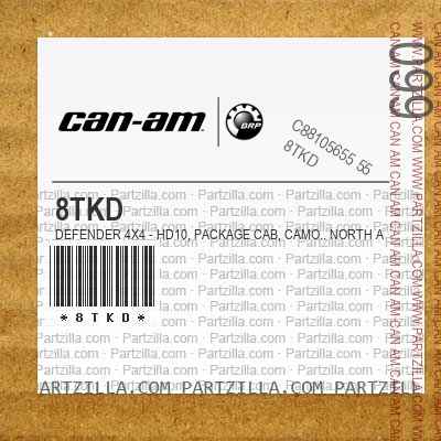 8TKD Defender 4X4 - HD10, Package CAB, Camo.. North America