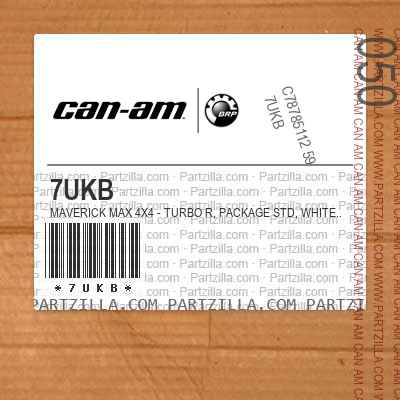 7UKB Maverick MAX 4X4 - Turbo R, Package STD, White.. North America