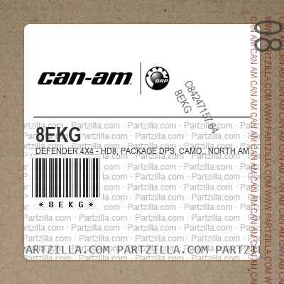 8EKG Defender 4X4 - HD8, Package DPS, Camo.. North America