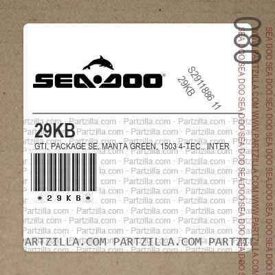 29KB GTI, Package SE, Manta Green, 1503 4-TEC.. International