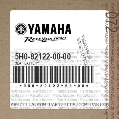 5H0-82122-00-00 SEAT, BATTERY