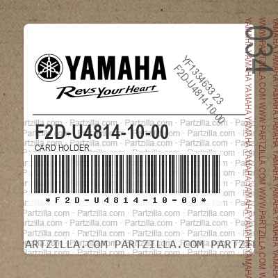 F2D-U4814-10-00 CARD HOLDER