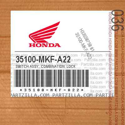 35100-MKF-A22 IGNITION SWITCH