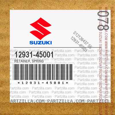 Suzuki OEM Part 12931-45001