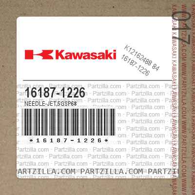 Fortære Jet høflighed Kawasaki 16187-1226 - NEEDLE JET | Partzilla.com