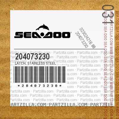 Seadoo OEM LATCH-LOCKING/SS 204073230 