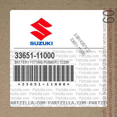 33651-11000 BATTERY FITTING RUBBER | TC250