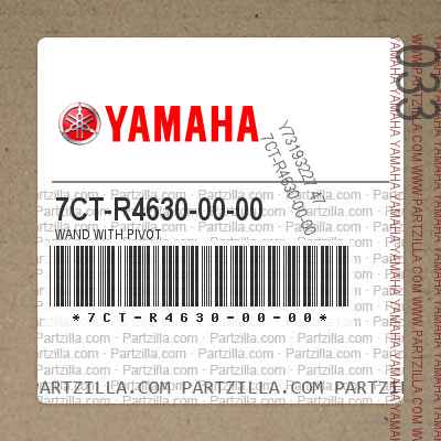 Yamaha Wand With Pivot 7Ct-R4630-00-00 New Oem 
