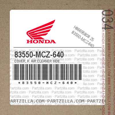 83550-MCZ-640 COVER