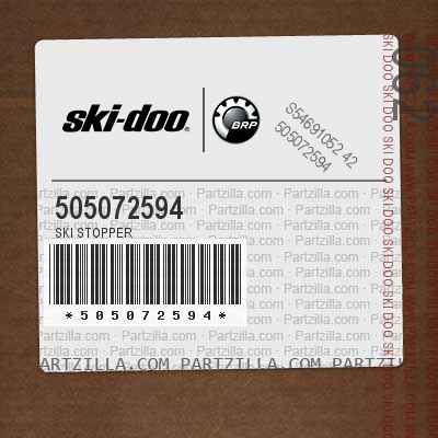 SKI-DOO SKI-STOPPER OEM 505072594 
