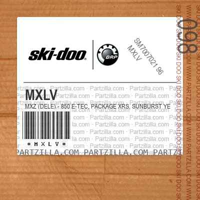 MXLV MXZ (DELE) - 850 E-TEC, Package XRS, Sunburst Yellow, Sunburst Yellow.. Europe