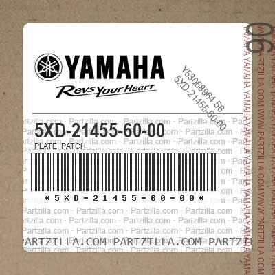 5XD-21455-60-00 PLATE, PATCH