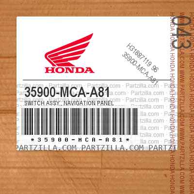 35900-MCA-A81 NAVIGATION PANEL SWITCH