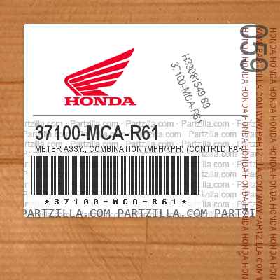 37100-MCA-R61 COMBINATION METER