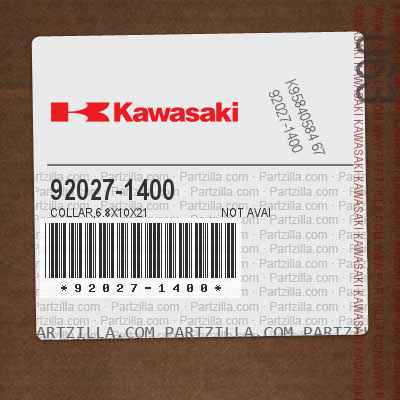 Genuine OEM Kawasaki COLLAR,6.8X10X20.5 92027-2021 92143-2200 