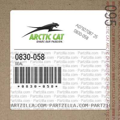 CRANKSHAFT OIL Arctic Cat 0830-058 SEAL