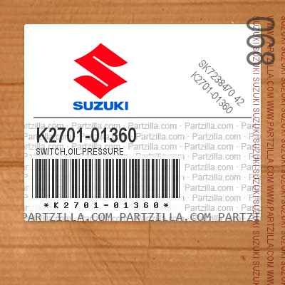 K2701-01360 SWITCH,OIL PRESSURE