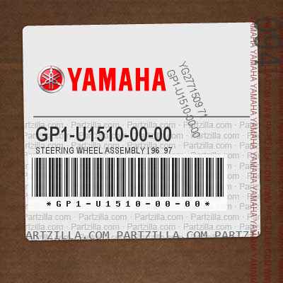 Yamaha Gp1 U1510 00 00 Steering Wheel Assembly 96 97 Not Available Partzilla Com