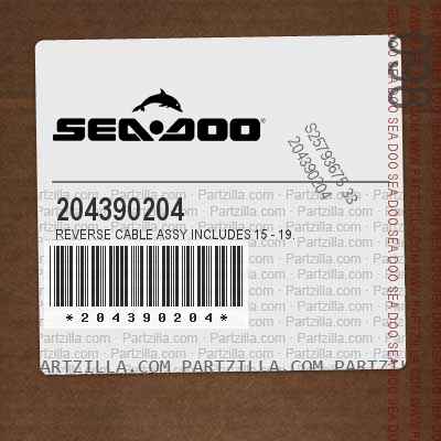 Seadoo Reverse Cable 2000 2001 LRV 2002 2003 LRV DI 204390204 
