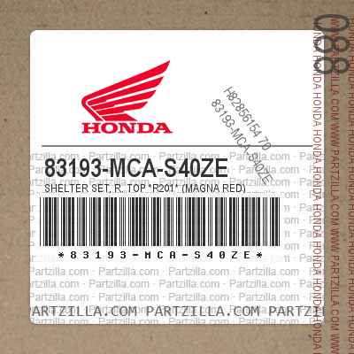 83193-MCA-S40ZE SHELTER SET