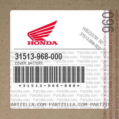 31513-968-000 COVER, BATTERY