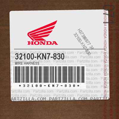 32100-KN7-830 WIRE HARNESS