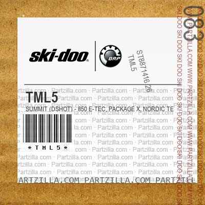 TML5 SUMMIT (DSHOT) - 850 E-TEC, Package X, Nordic Teal, Manta Green.. Europe