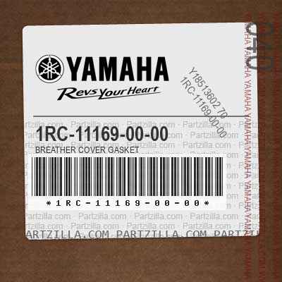 1RC-11169-00-00 BREATHER COVER GASKET