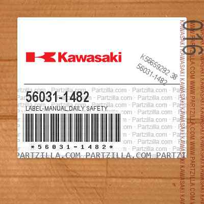 56031-1482 LABEL-MANUAL,DAILY SAFETY