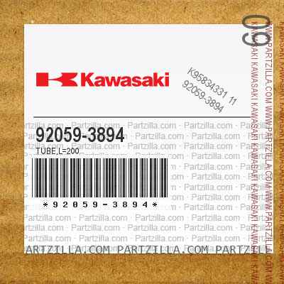 Kawasaki 92059-3894 - TUBE | Partzilla.com