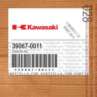 Kawasaki 39067-0011 - COOLER-OIL | Partzilla.com
