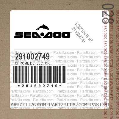 Sea-Doo 2009-2010 GTI SE 130 GTI SE 155 Chrome Deflector 291002749 New OEM 