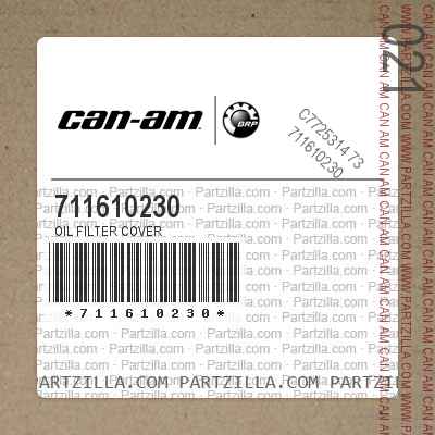 711610230 Oil Filter Cover
