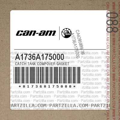 A1736A175000 Catch Tank Compover Gasket
